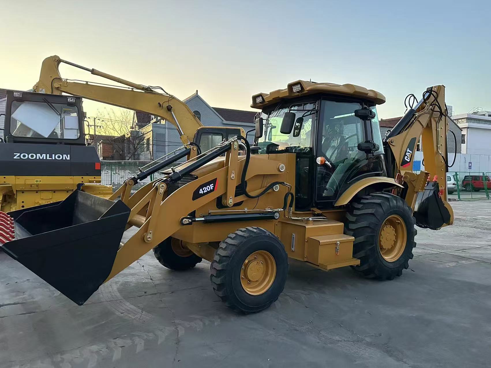 CAT 420F bockhoe