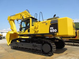 Подержанный экскаватор komatsu PC650