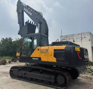 Used Volvo EC210 excavator