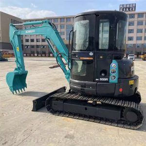 Used kobelco sk55sr excavator