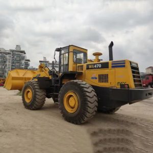 Used komatsu WA470 loader